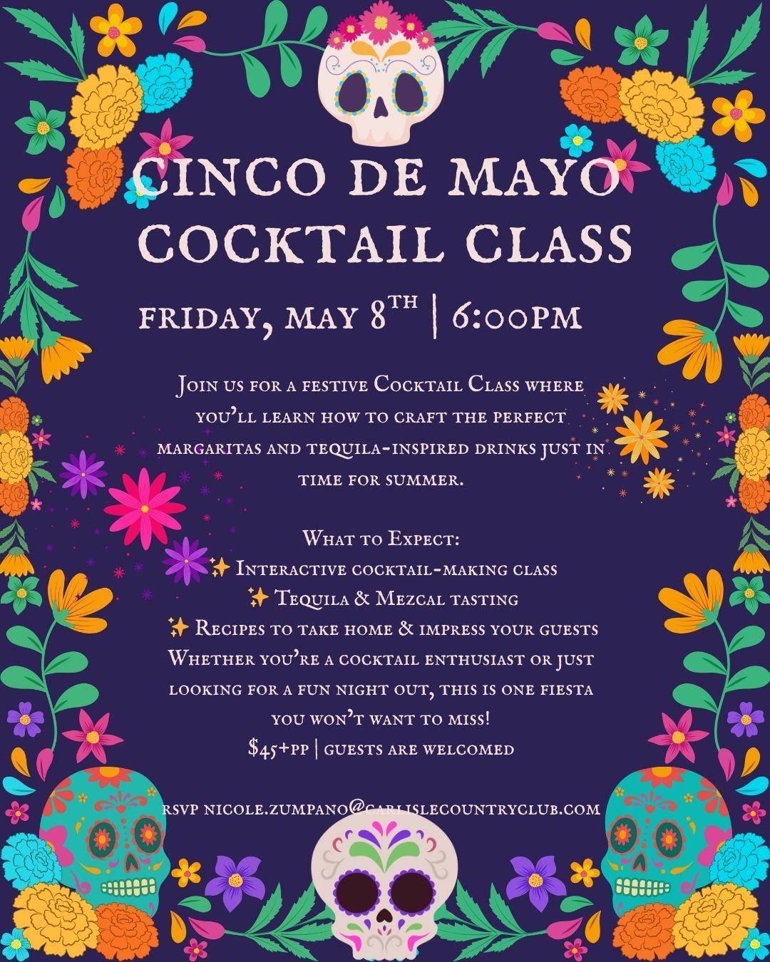 cincodemayococktailclass